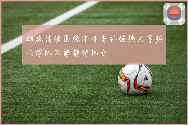 雄鹿持续围绕字母哥补强热火等热门球队只能静待机会